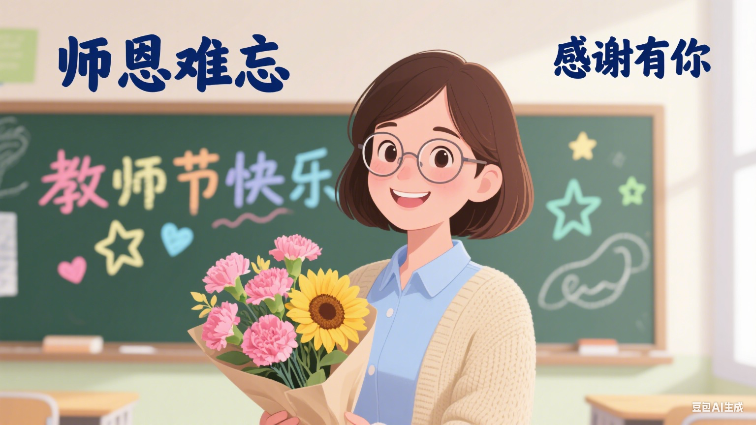 感恩有您 照亮前行 — 祝老師們節(jié)日快樂(lè)！